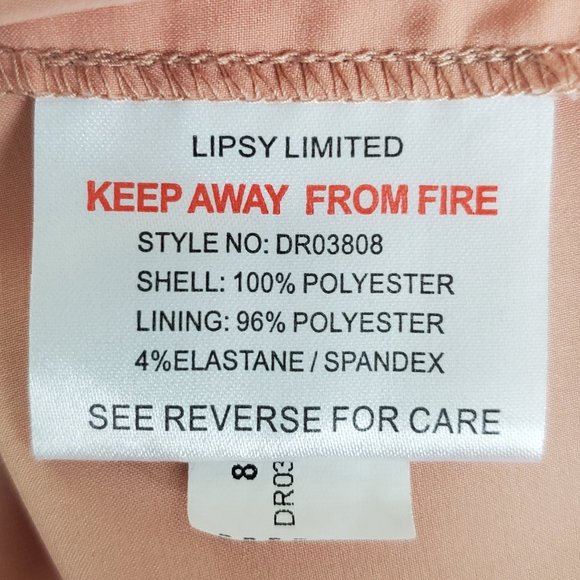 Lipsy London One Shoulder Beaded Details Dress - Picture 15 of 16